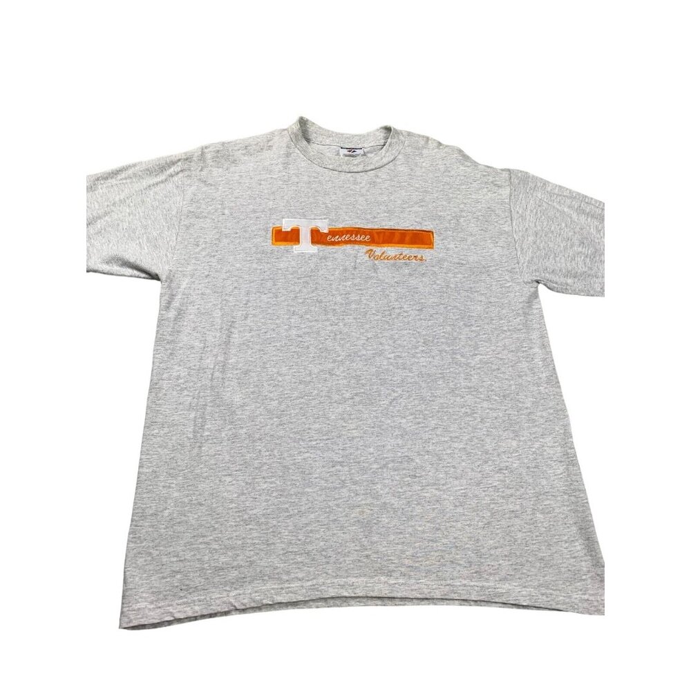Jerzees Tennessee Volunteers Unisex Large Football Team T-Shirt Gray Pullover